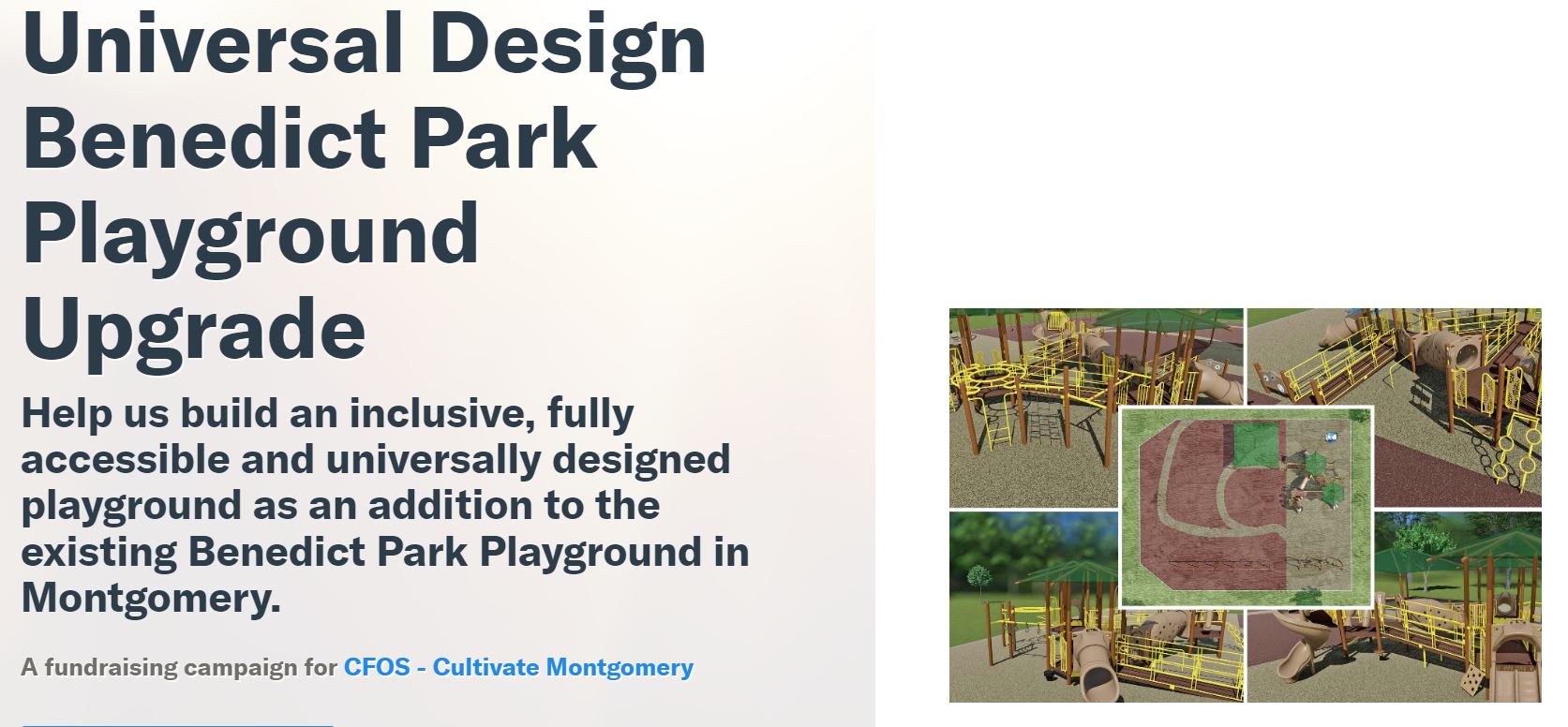 Universal Design Benedict Park Playground Upgrade